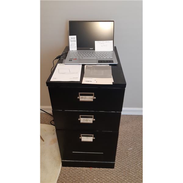Acer Laptop & File Cabinet Cat B