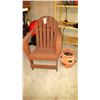 Image 1 : Wood Garden Chair Cat B