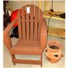 Image 2 : Wood Garden Chair Cat B