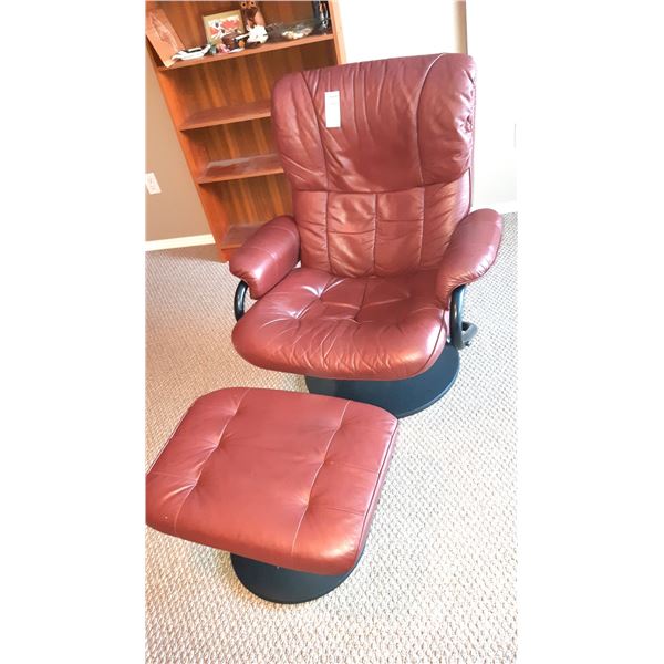 Pallister Swivel Recliner & Stool Cat C