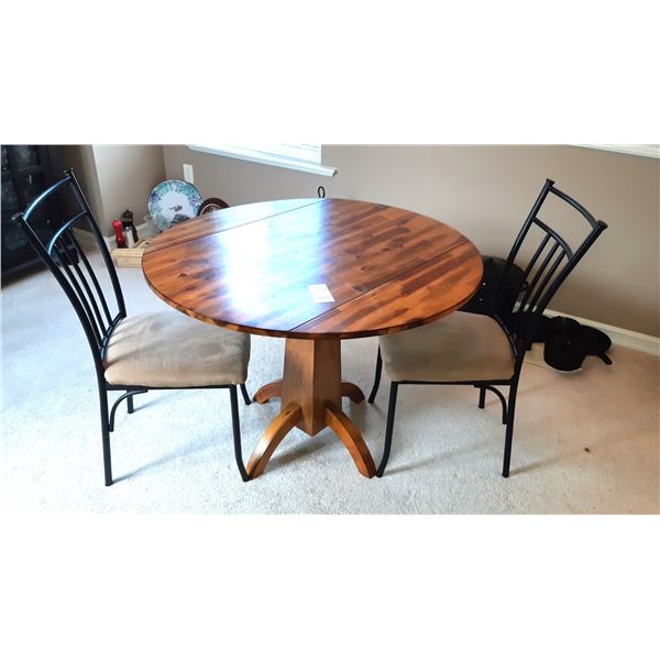 Drop-leaf Table and 2 Chairs - Cat C