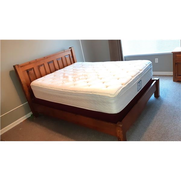 Sealy Posturepedic Mattress and Frame - Cat C