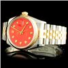 Image 1 : Diamond Rolex 36mm DateJust YG/SS Watch