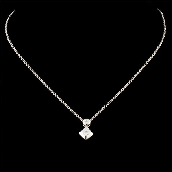 0.05ctw Diamond Pendant in 14K Gold