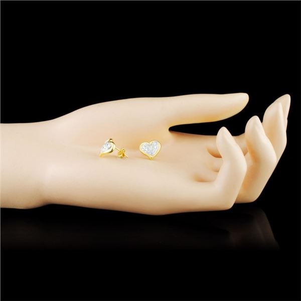 Diamond Earrings: 18K Gold, 0.41ctw