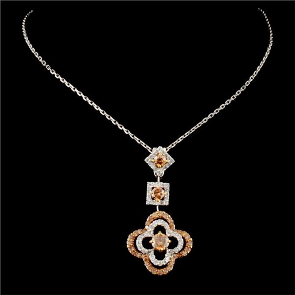 1.08ctw Diamond Pendant in 14K Gold