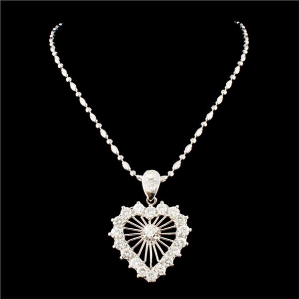 3.29ctw Diamond Necklace in 18K Gold