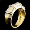 Image 1 : 18K Gold Two-Tone Ring with 1.13ctw Diamonds