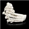 Image 1 : 18K gold ring with 1.20ctw diamonds