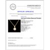 Image 4 : 0.44ctw Diamond Pendant in 14K Gold