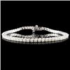 Image 2 : 14K Gold Bracelet Sparkles with 3.00ctw Diamonds