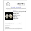 Image 3 : Diamond Stud Earrings in 14K Gold, 3ctw