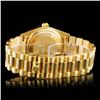 Image 5 : Diamond 18K YG Rolex Day-Date Watch (36mm)