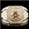 Image 2 : 18K Gold Ring with 2.14ctw Diamonds