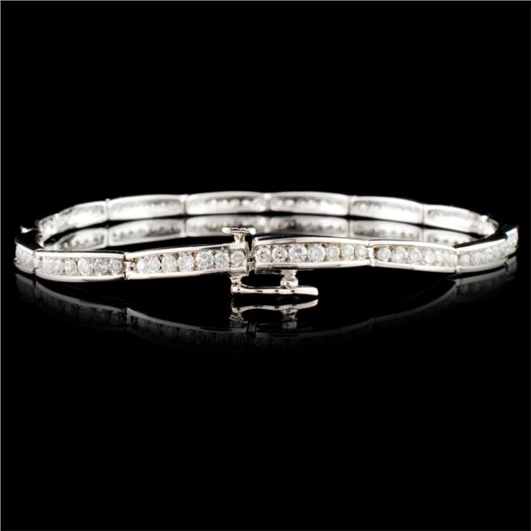 1.98ctw Diamond Bracelet in 14K Gold