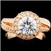 Image 2 : 1.71ctw Diamond Ring in 14K Gold