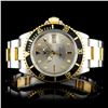 Image 2 : 40mm Rolex Submariner 16613 Two-Tone Watch YG/SS