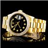 Image 1 : 36MM Rolex Day-Date Watch with Diamonds & 18K YG