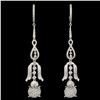 Image 2 : 1.67ctw Diamond Earrings in 14K Gold