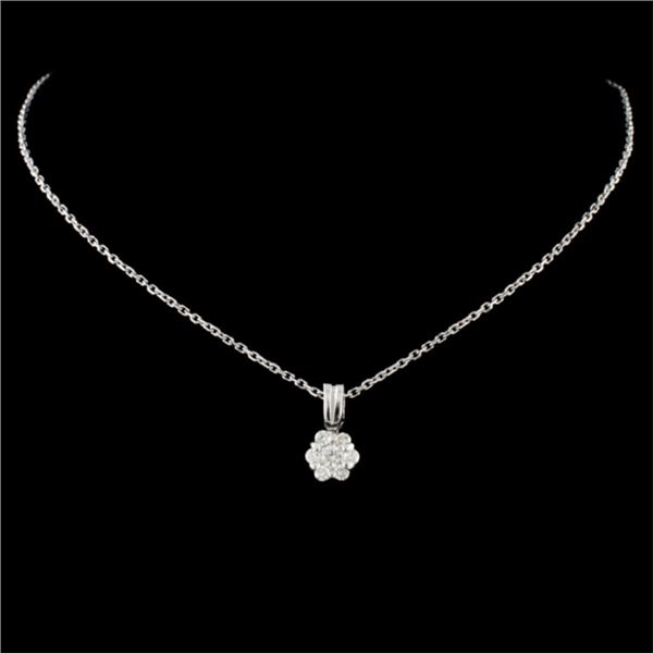 0.23ctw Diamond Pendant in 14K Gold
