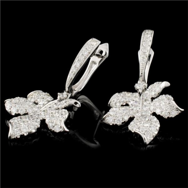 1.80ctw Diamond Earrings in 14K Gold