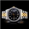 Image 2 : 36MM DateJust Watch with Diamonds in YG/SS