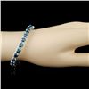 Image 3 : 16.98ctw Diamond Tennis Bracelet in 14K Gold