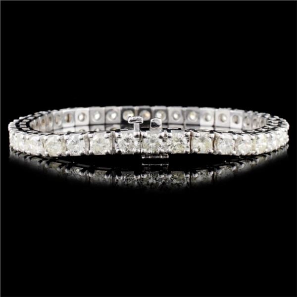 10ctw Diamond Bracelet in 14K Gold