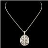 Image 1 : 0.25ctw Diamond Pendant in 14K Gold