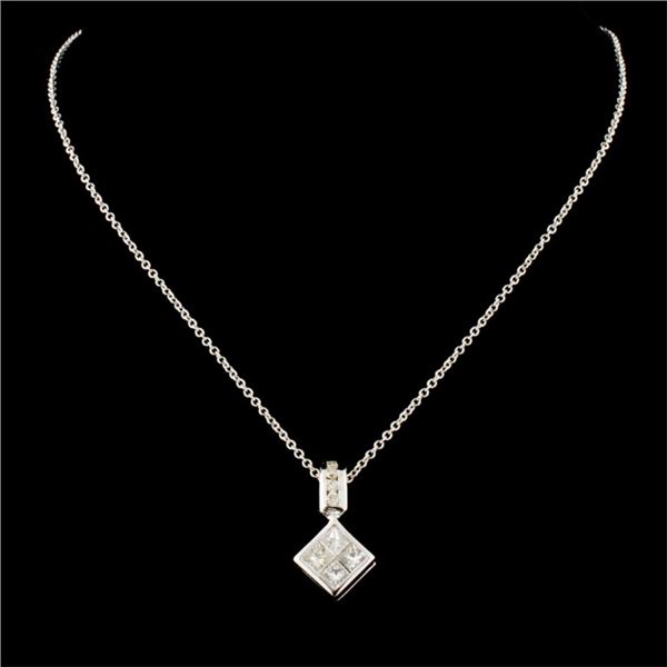 0.43ctw Diamond Pendant in 14K Gold