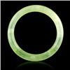 Image 2 : Green Jade Bangle - Fine Chinese Craftsmanship