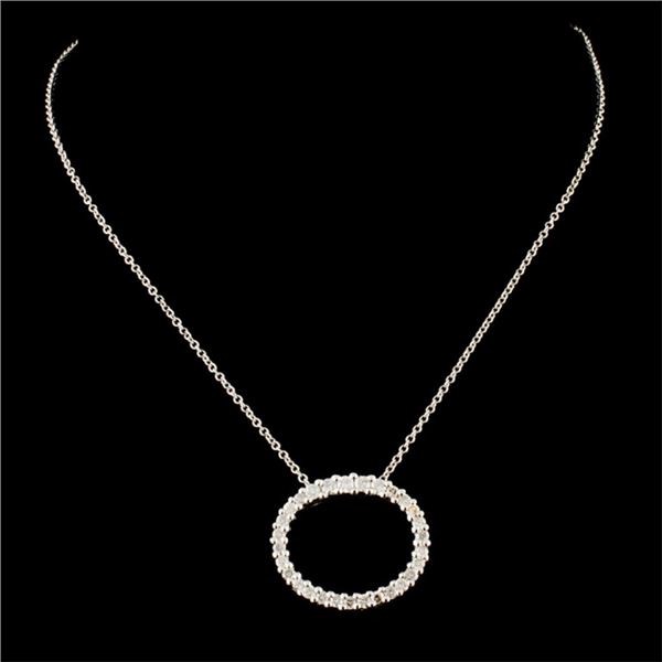 0.43ctw Diamond Pendant in 14K Gold