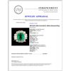 Image 5 : 2.80ct Emerald & 1.00ctw Diam Ring in 18K Gold