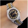 Image 2 : 2.15ctw Diamond Rolex DateJust Watch Full Bust