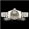 Image 2 : Rolex DateJust Ladies Wristwatch - 18K & SS