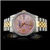 Image 2 : 36MM Rolex DateJust Watch w/ YG/SS & Diamond