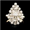 Image 2 : 14K Gold Diamond Ring with 0.49ctw