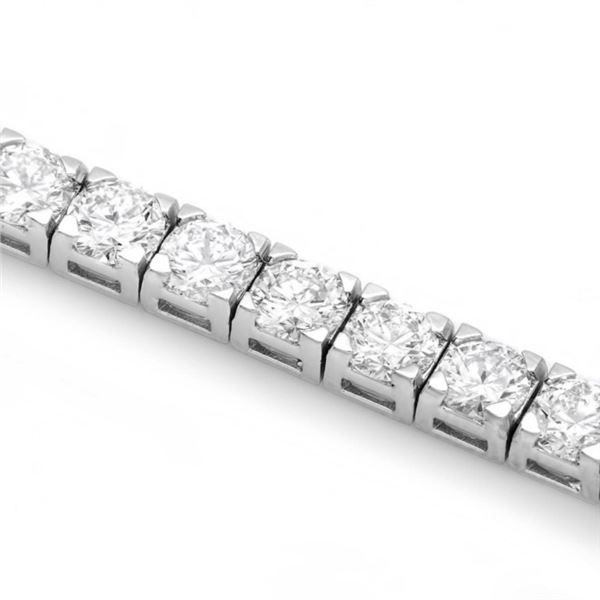 9.50ct Diamond Tennis Bracelet in 18k White Gold