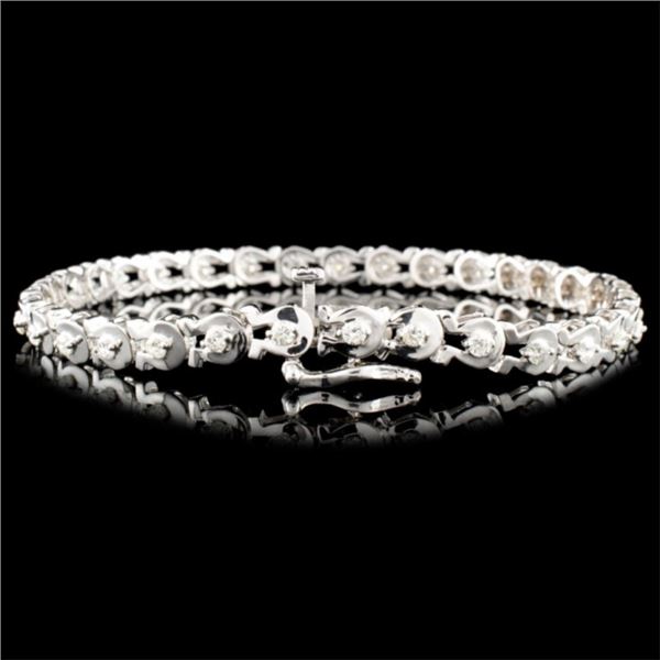 1.00ctw Diamond Bracelet in 14K Gold