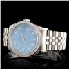 Image 1 : Diamond Rolex DateJust Watch - 36mm SS