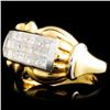 Image 2 : 18K Gold 1.29ctw Diamond Ring