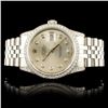 Image 1 : Rolex SS DateJust 1.50ctw Diamond 36MM Wristwatch