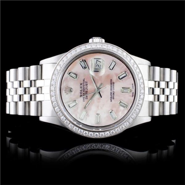 Rolex DateJust Diamond 36mm Wristwatch