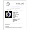 Image 5 : 18K Gold 3.19ct Sapphire & 1.91ctw Diamond Ring