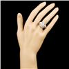 Image 4 : 14K White  Gold 1.30ctw Diamond Ring