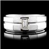 Image 1 : 14K Gold 0.42ct Diamond Ring