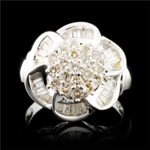 14K Gold 0.93ctw Diamond Ring