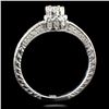 Image 3 : 14K Gold 0.35ctw Diamond Ring