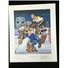 Image 1 : LEGENDS OF THE CREASE ART PRINT SIGNED (BOWER,HALL,CHEEVERS,WORSLEY)