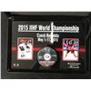 Image 1 : LTD. EDITION SIDNEY CROSBY SIGNED 2015 IIHF GOLD MEDAL CHAMPION PUCK WITH DISPLAY BOX (FRAMEWORTH)